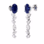 Sapphire earrings - Image 3