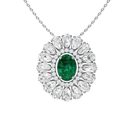 emerald necklace