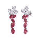 Ruby earrings - Image 2