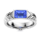 Men's ruby wedding rings - Image 6