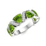 Emerald engagement ring - Image 4