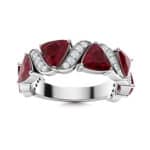 Emerald engagement ring - Image 3