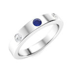Men's sapphire rings - Image 2
